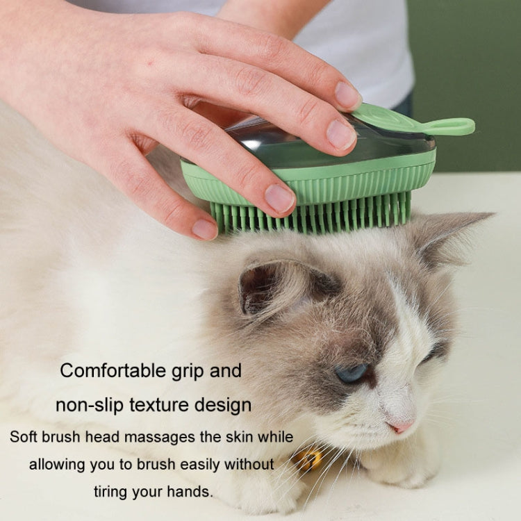 Dog cleaning supplies refillable shower gel type cat dog massage bath root, style: fine tip (blue)