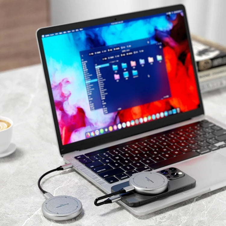 Lisslune | Blueendless M3N Magnetic M.2 2230 / 2242 NVMe SSD Enclosure 10Gbps Type-C USB3.1 SSD Enclosure For Mobile Phone