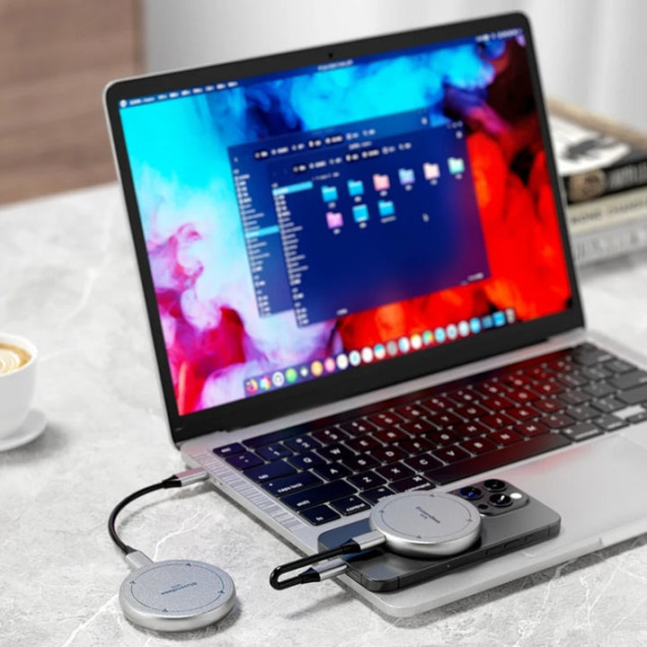 Lisslune | Blueendless M3N Magnetic M.2 2230 / 2242 NVMe SSD Enclosure 10Gbps Type-C USB3.1 SSD Enclosure For Mobile Phone