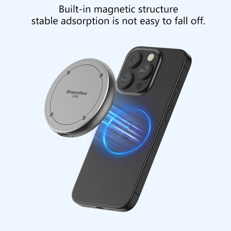 Lisslune | Blueendless M3N Magnetic M.2 2230 / 2242 NVMe SSD Enclosure 10Gbps Type-C USB3.1 SSD Enclosure For Mobile Phone