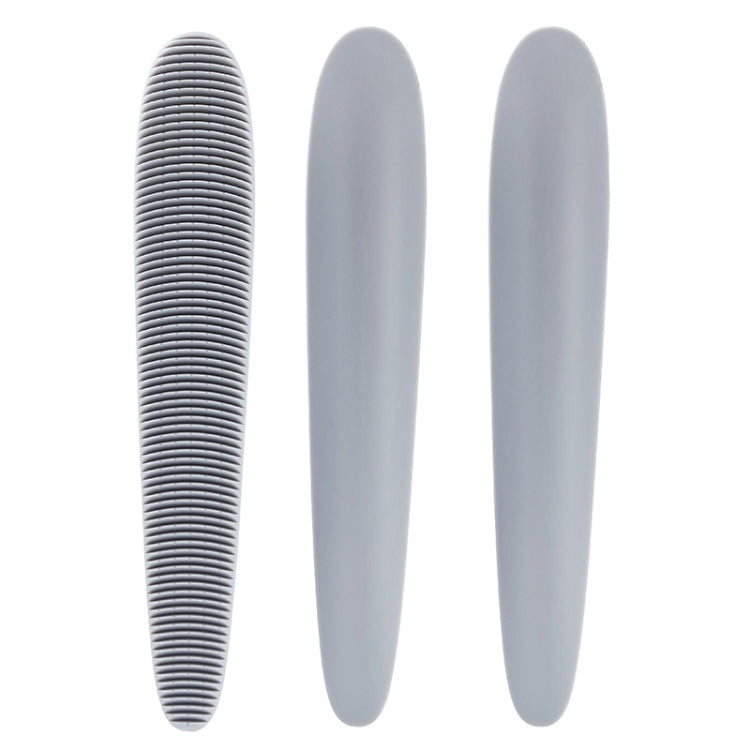 3-piece cat tongue structure grooming brush pet massage comb (Gray)