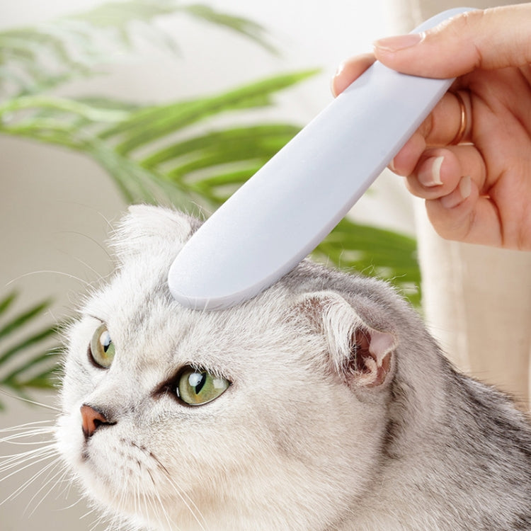 3-piece cat tongue texture care brush pet massage comb (Pink)