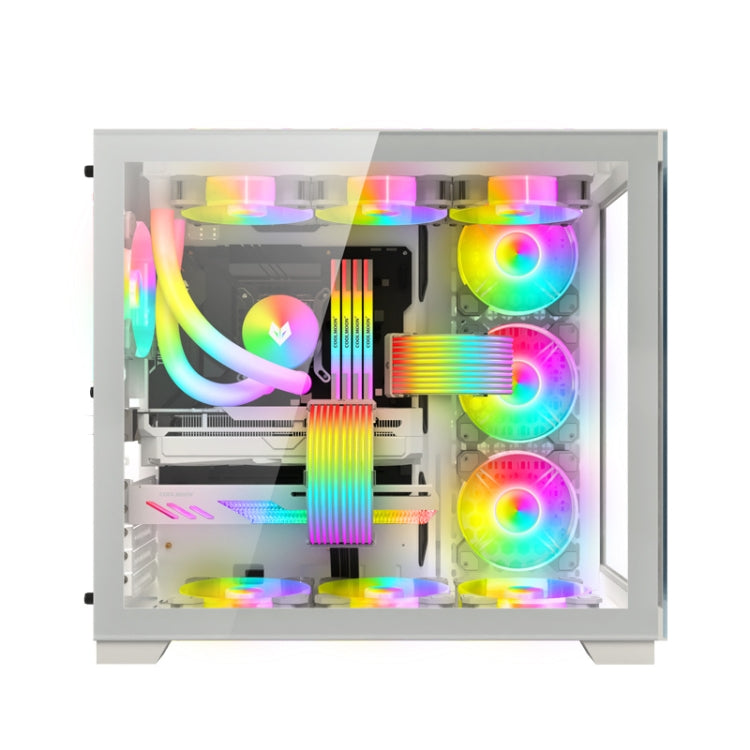 Lisslune | AOSOR Al200 Neon Cable Computer Motherboard Graphics Card Glow Board Power Supply Line Decoration (White)