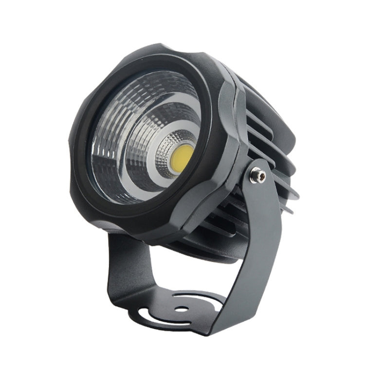 Lisslune | LED Floodlight COB Outdoor Waterproof Spotlight Billboard Lamps Garden Lamp, Color: 10W 7 Colors