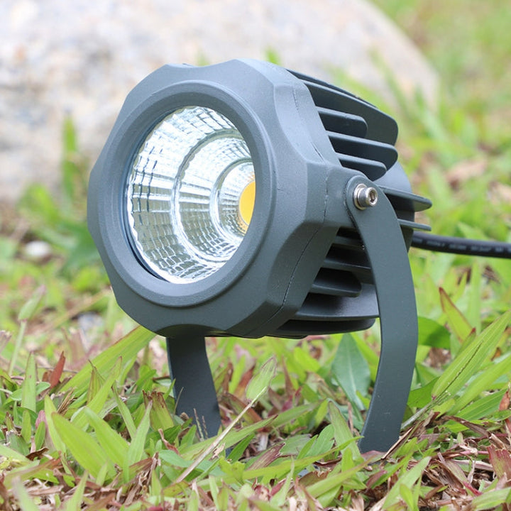 Lisslune | LED Floodlight COB Outdoor Waterproof Spotlight Billboard Lights Garden Lamp, Color: 20W 2 Color Choice 1