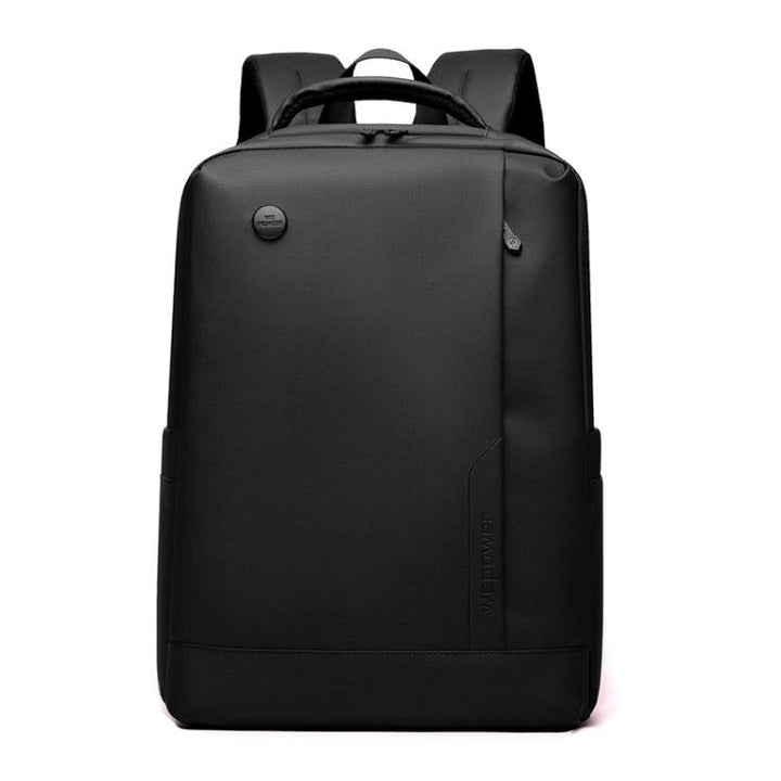 Lisslune | WEPOEWR Men's 14-Inch Laptop Backpack Waterproof Large Capacity Business Commuter Backpack (Black)