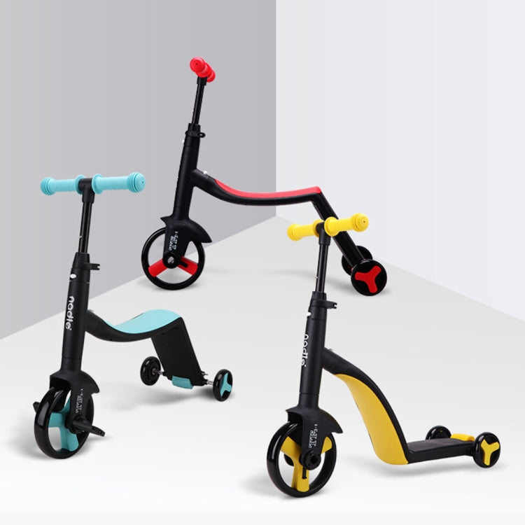 Lisslune | nadle Foldable Three-Wheeled Three-Mode Balance Bike Kids Scooter (Blue)