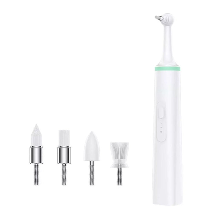 Pet Electric Toothbrush Tooth Polisher Oral Cleaning Plaque Removal Tool (Green)
