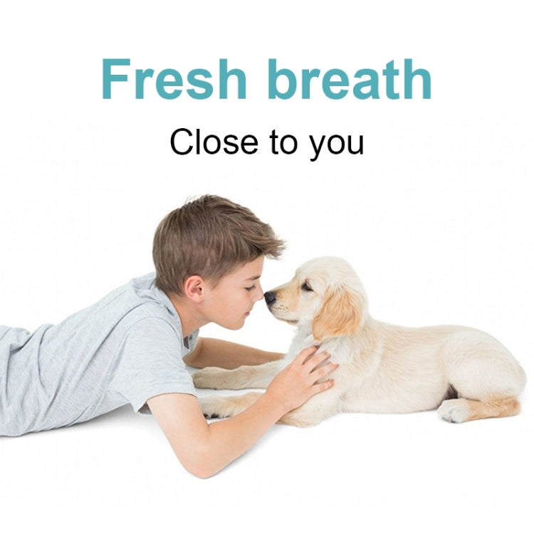 Pet Electric Toothbrush Tooth Polisher Oral Cleaning Plaque Removal Tool (Green)