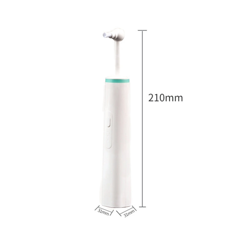Pet Electric Toothbrush Tooth Polisher Oral Cleaning Plaque Removal Tool (Green)
