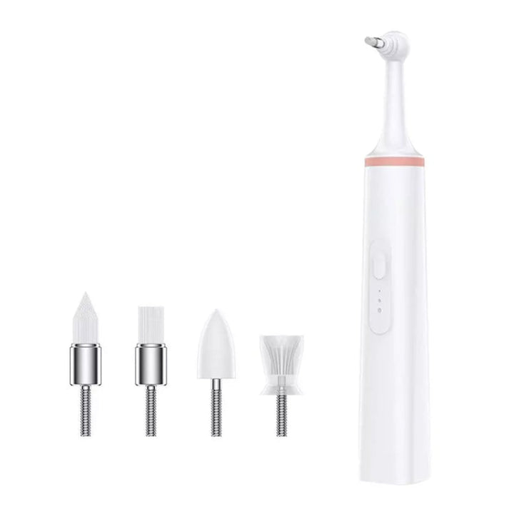 Pet Electric Toothbrush Tooth Polisher Oral Cleaning Plaque Remover Tool (Pink)