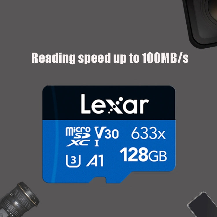 Lisslune | Lexar 633x 128GB High-speed Drive Recorder Dedicated TF Card Mobile Phone Memory Card