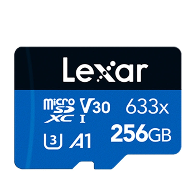Lisslune | Lexar 633x 256GB High-Speed Mobile Camera Storage TF Card Switch Expansion Dashcam Storage Flash Memory Card