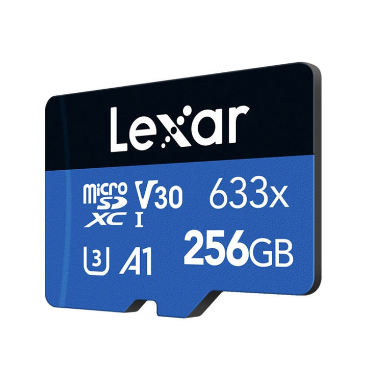 Lisslune | Lexar 633x 256GB High-Speed Mobile Camera Storage TF Card Switch Expansion Dashcam Storage Flash Memory Card
