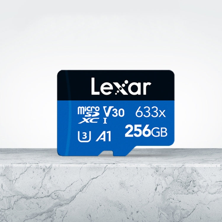 Lisslune | Lexar 633x 256GB High-Speed Mobile Camera Storage TF Card Switch Expansion Dashcam Storage Flash Memory Card