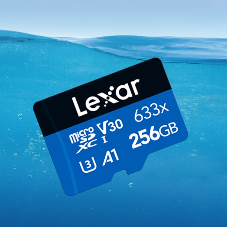 Lisslune | Lexar 633x 256GB High-Speed Mobile Camera Storage TF Card Switch Expansion Dashcam Storage Flash Memory Card