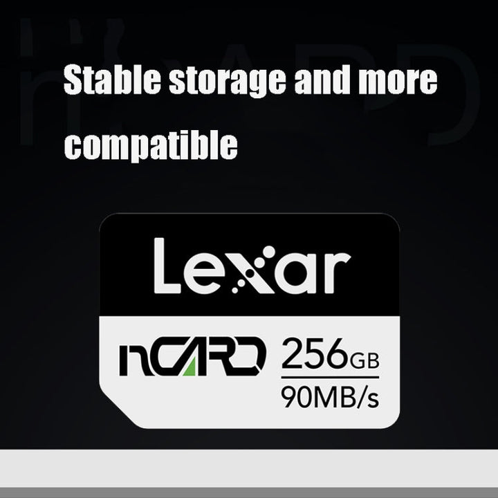 Lisslune | Lexar nCARD 256GB memory card mobile phone expansion NM card