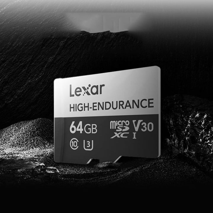 Lisslune | Lexar MicroSDHC 64GB High Performance Memory Card Dash Recorder Security Monitoring TF Card Video Card