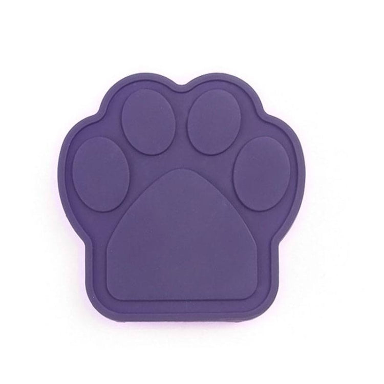 Pet Silicone Firm Suction Bowl Slow Feeding Distraction Bath Products (Purple)