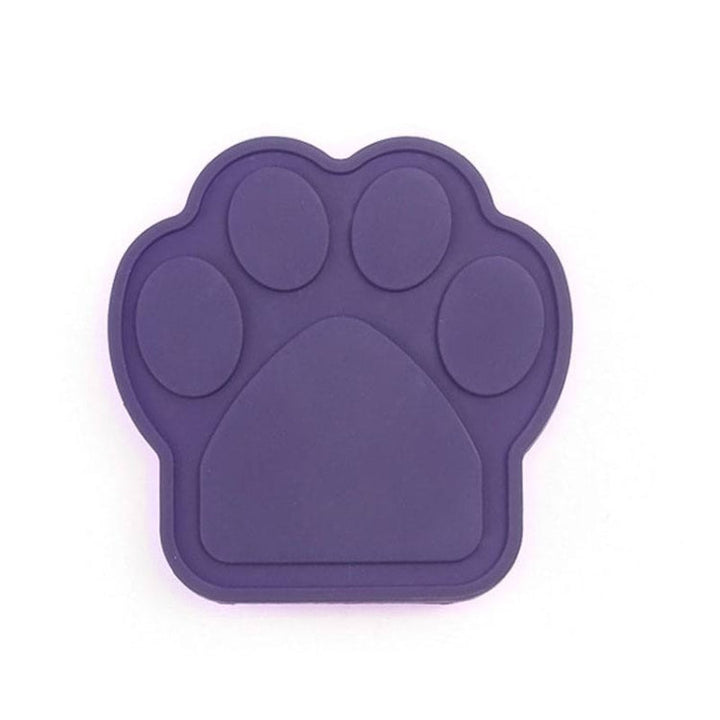 Pet Silicone Firm Suction Bowl Slow Feeding Distraction Bath Products (Purple)