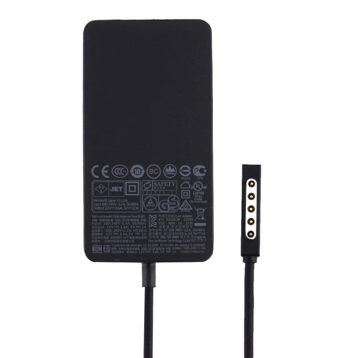 Lisslune | 1536 48W 12V 3.6A Original AC Adapter Power Supply for Microsoft Surface Pro 2 / 1, US Plug