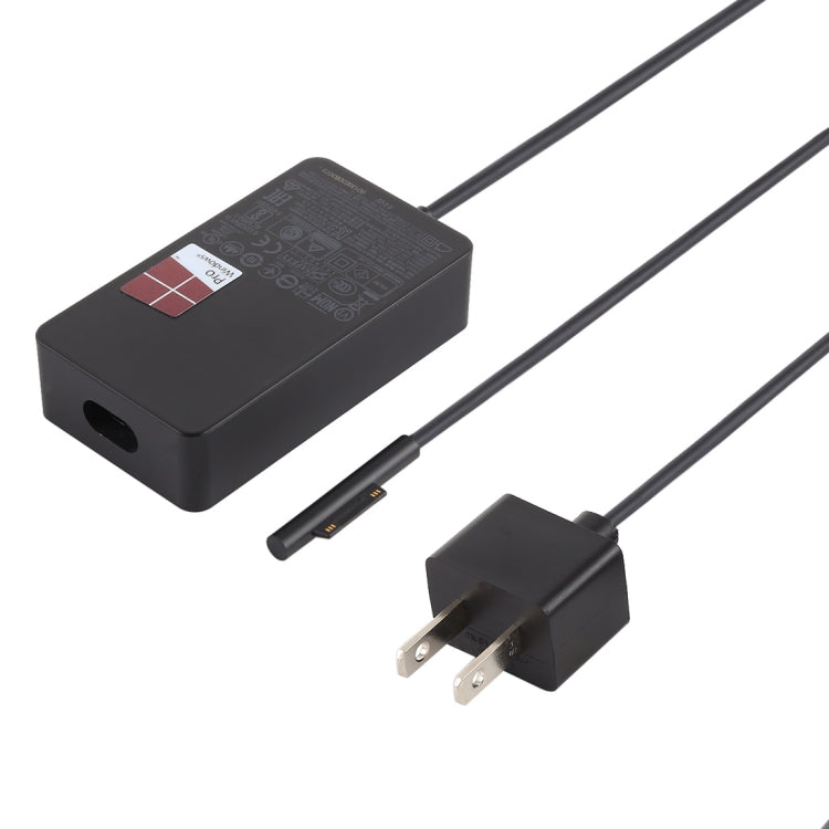 Lisslune | 44W 15V 2.58A AC Adapter power supply for Microsoft Surface Pro 5 1796 / 1769, US plug