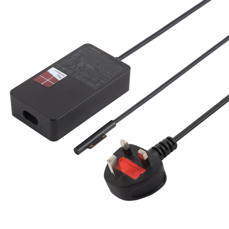 Lisslune | 44W 15V 2.58A AC Adapter Power Supply for Microsoft Surface Pro 5 1796 / 1769, UK Plug