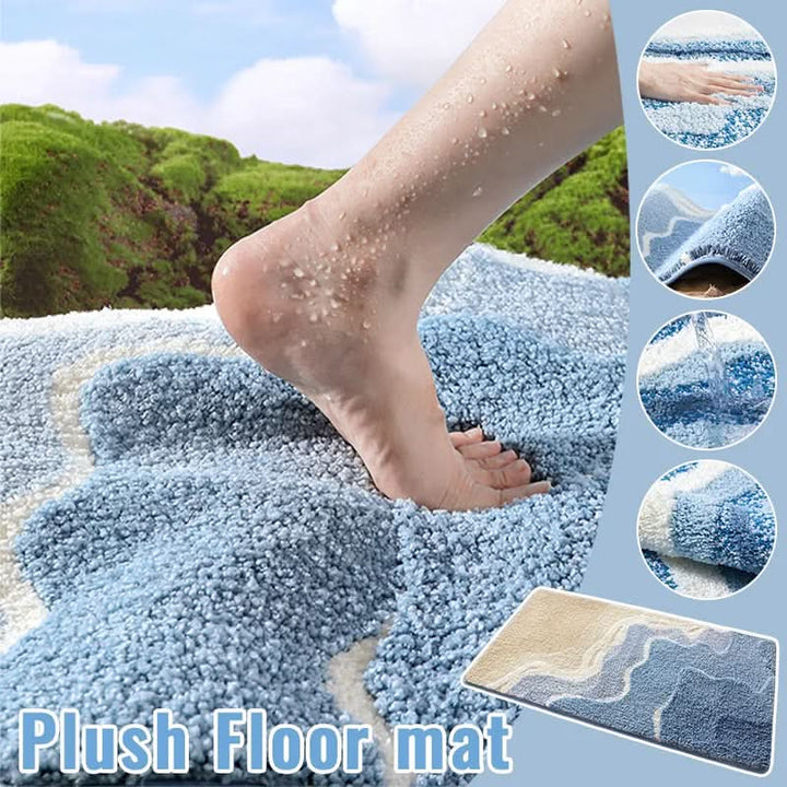 Lisslune | Eco-microfiber rug with soft touch & secure grip