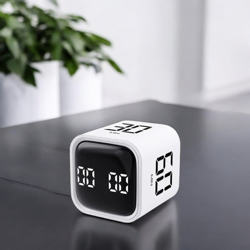Lisslune | Smart Cube Timer with Gravity Sensing and LED Display