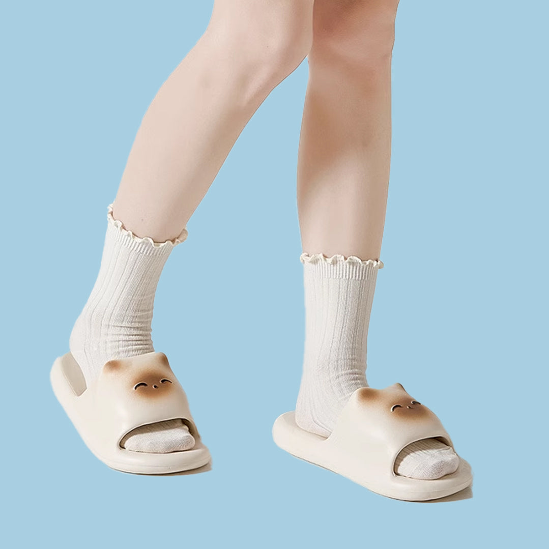 Lisslune | Toasty Kitty Slippers