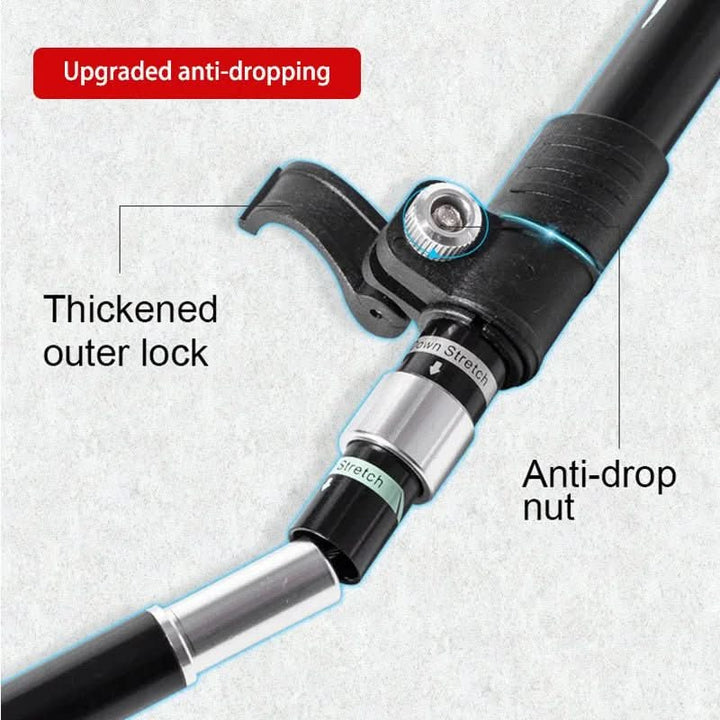 Lisslune | Ultralight Telescoping Trekking Poles for Secure Grip While Hiking