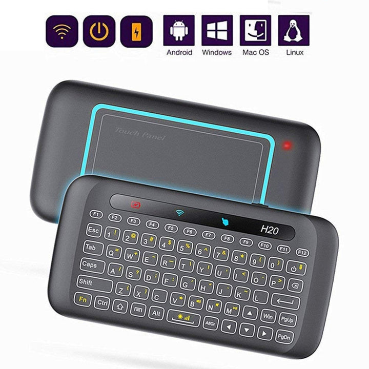 Lisslune | H20 2.4GHz Mini Smart Wireless Multi-Touch Keyboard
