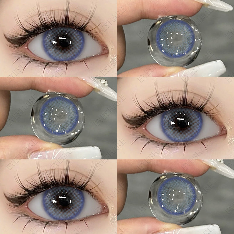 Lisslune Twinkle Gray 14.0mm 1 Pair | 1 Year
