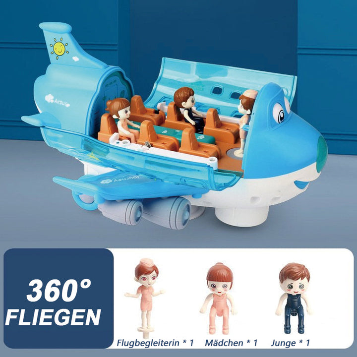 Lisslune | 360° rotatable electric airplane toy