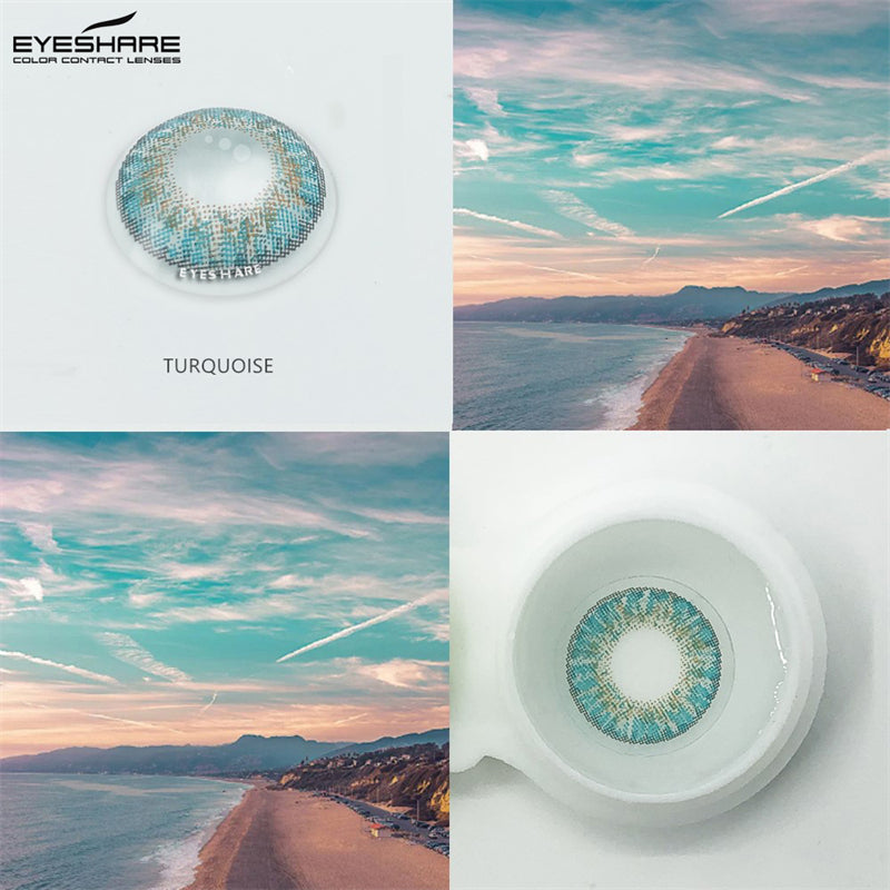 Rynx 3TONE Turquoise 14.5 mm 1 Pair | 1 Year
