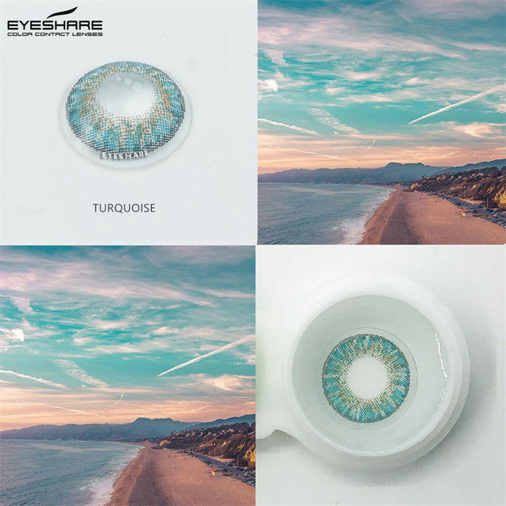 Rynx 3TONE Turquoise 14.5 mm 1 Pair | 1 Year