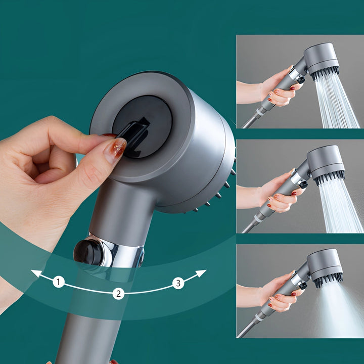 Lisslune | HydroJet Handheld High Pressure Shower – Adjustable Flow & Strong Jet