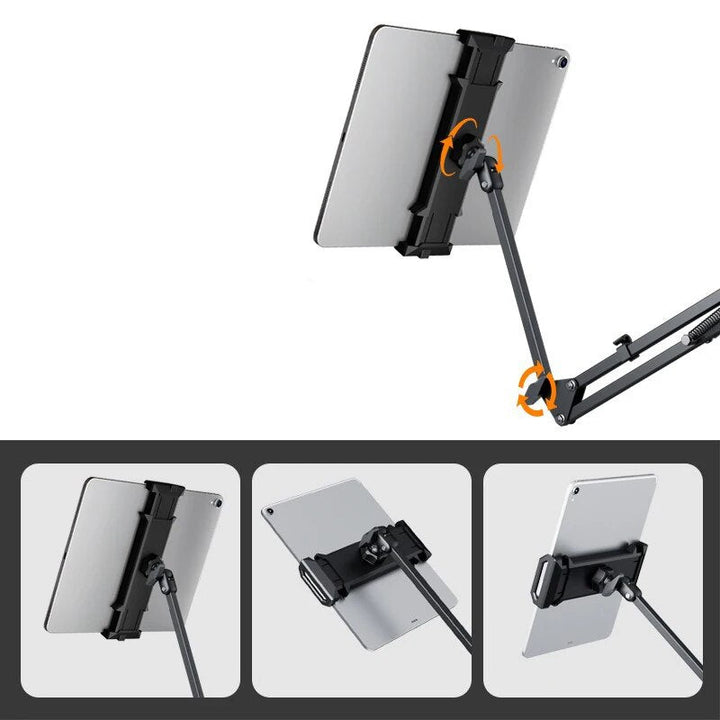 Lisslune | Bettina – Adjustable Tablet Holder Stand for Bed, Desk & Couch | Ergonomic & Universal Fit