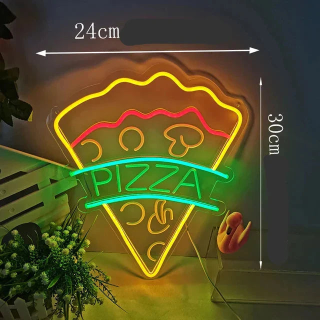 Lisslune | GlowBite Neon Fastfood Natlys – Create a trendy and fun atmosphere