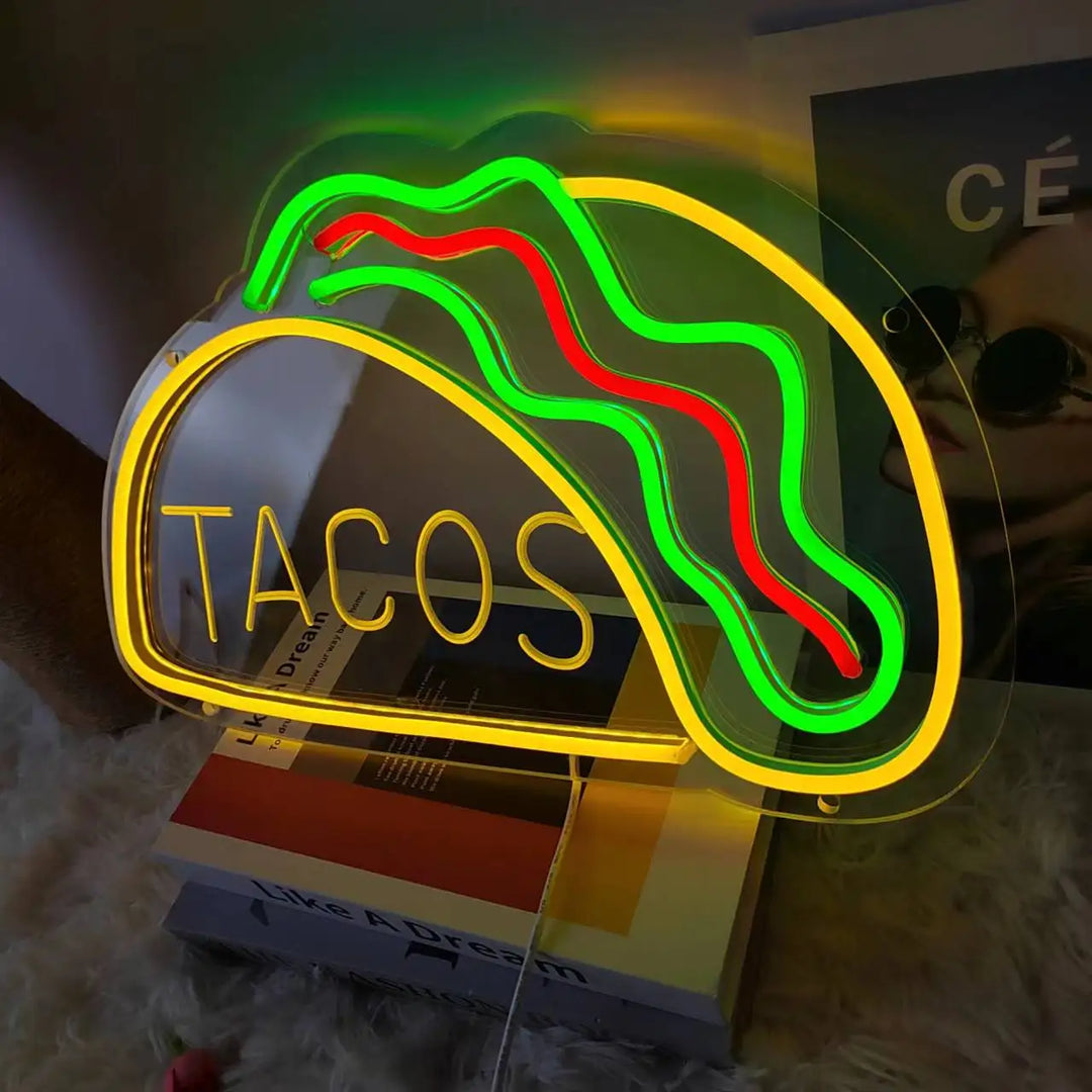 Lisslune | GlowBite Neon Fastfood Natlys – Create a trendy and fun atmosphere