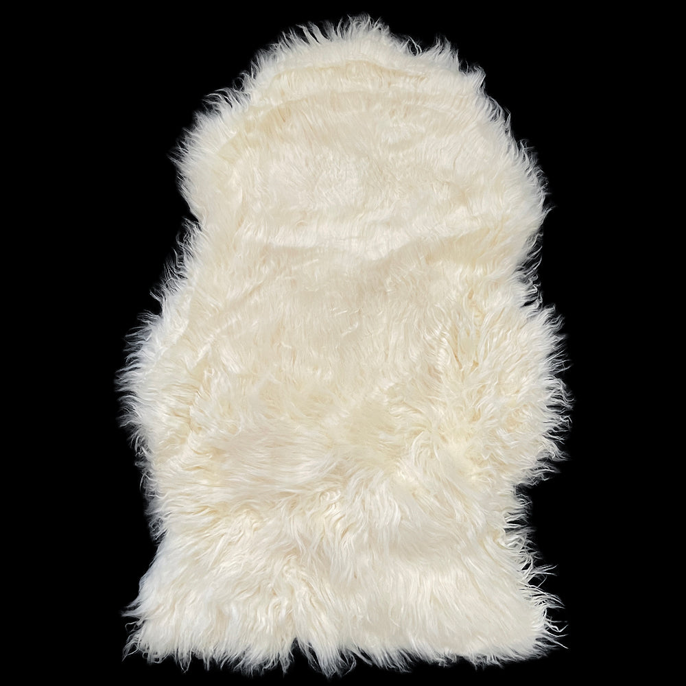 Lisslune | CozyVacht Mini-Rug – Soft Synthetic Fur Carpet of 90x60 cm in Various Colors