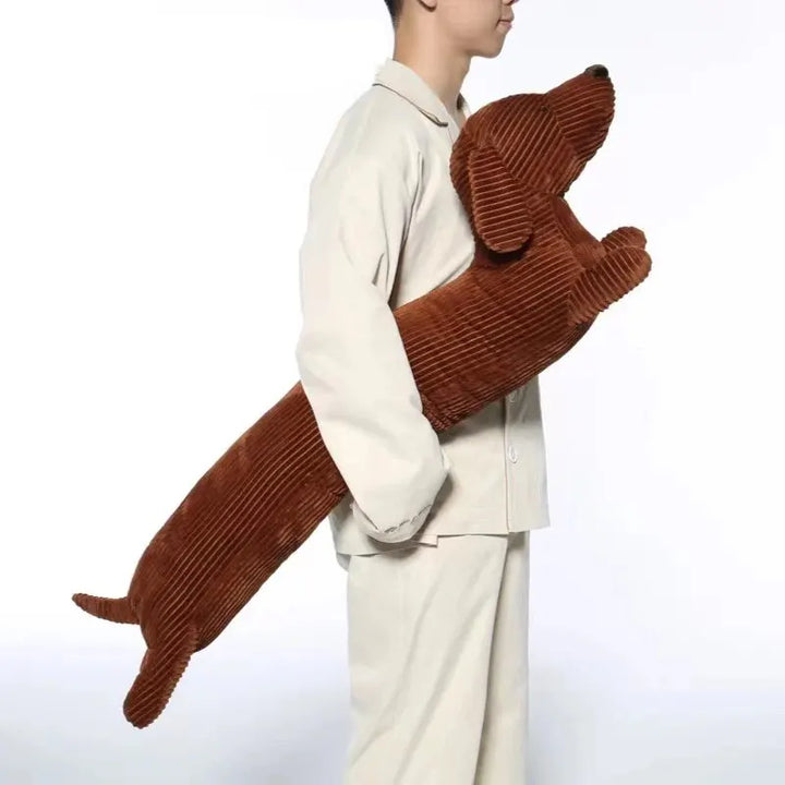 Lisslune | Dog cuddly toy - DogPillow - Fluffy - Soft and durable - Dachshund