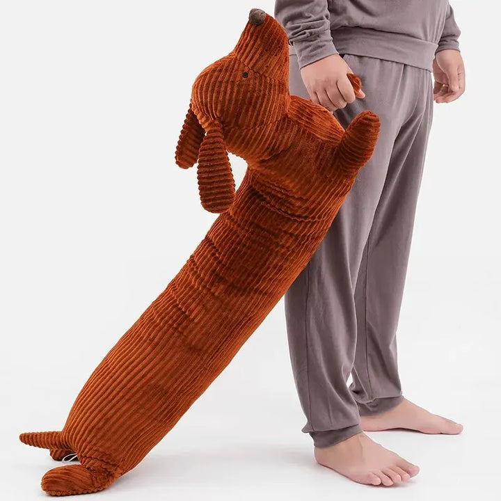 Lisslune | Dog cuddly toy - DogPillow - Fluffy - Soft and durable - Dachshund