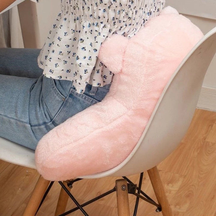 Lisslune | Teddy Shape Waist Backrest Cushion