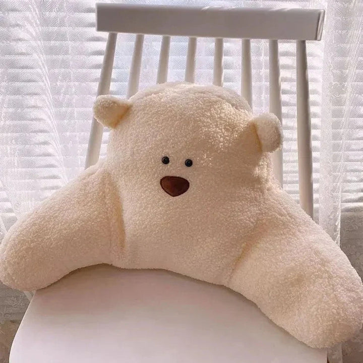 Lisslune | Teddy Shape Waist Backrest Cushion