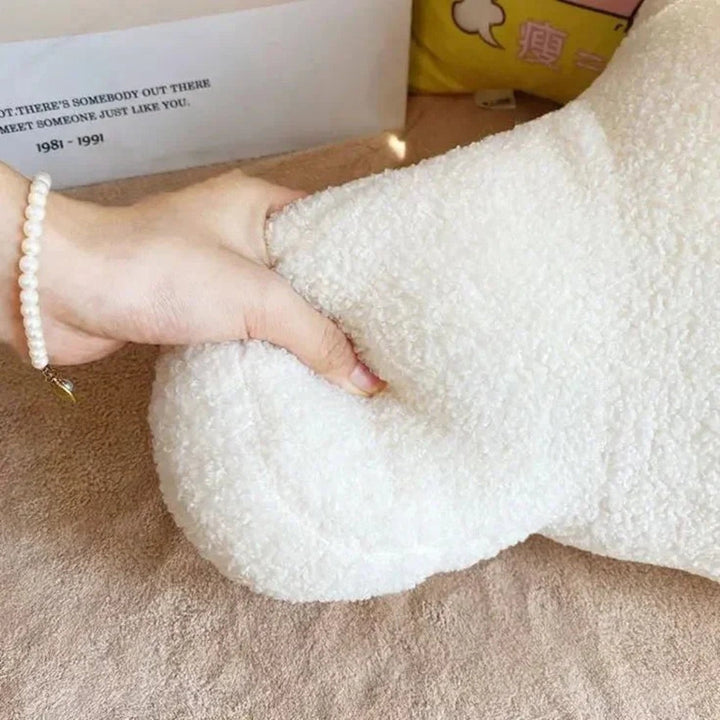 Lisslune | Teddy Shape Waist Backrest Cushion