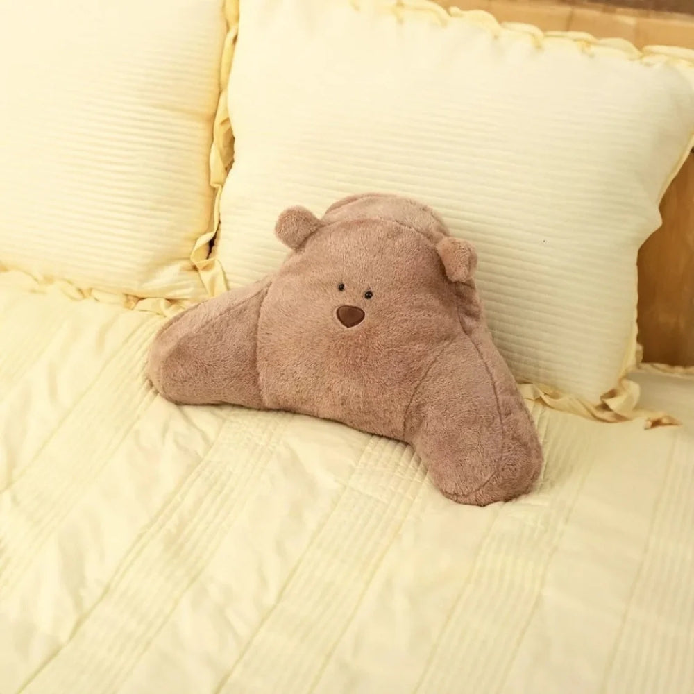Lisslune | Teddy Shape Waist Backrest Cushion
