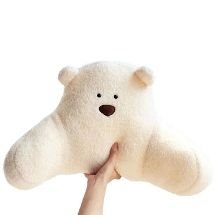 Lisslune | Teddy Shape Waist Backrest Cushion
