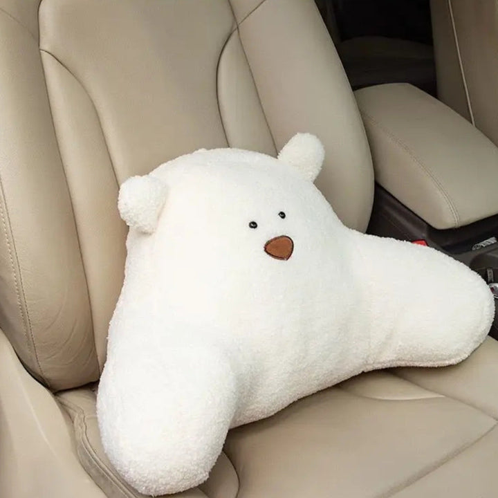Lisslune | Teddy Shape Waist Backrest Cushion