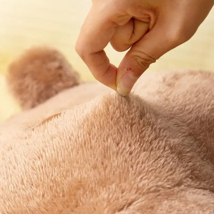 Lisslune | Teddy Shape Waist Backrest Cushion